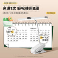 Dorm bedside reading lamp - high school & college student study bed lamp - clip-on, extra-long battery life, eye-care desk lamp