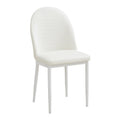 Luxury minimalist commercial dining table and chairs, leather upholstered stools, backrest chairs, thickened padding, wholesale direct from manufacturer, custom dining chairs available