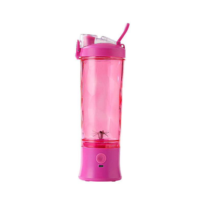 bestseller: portable, high-capacity 600ml sports & fitness blender bottle with direct drink spout - perfect for fresh juice and smoothies