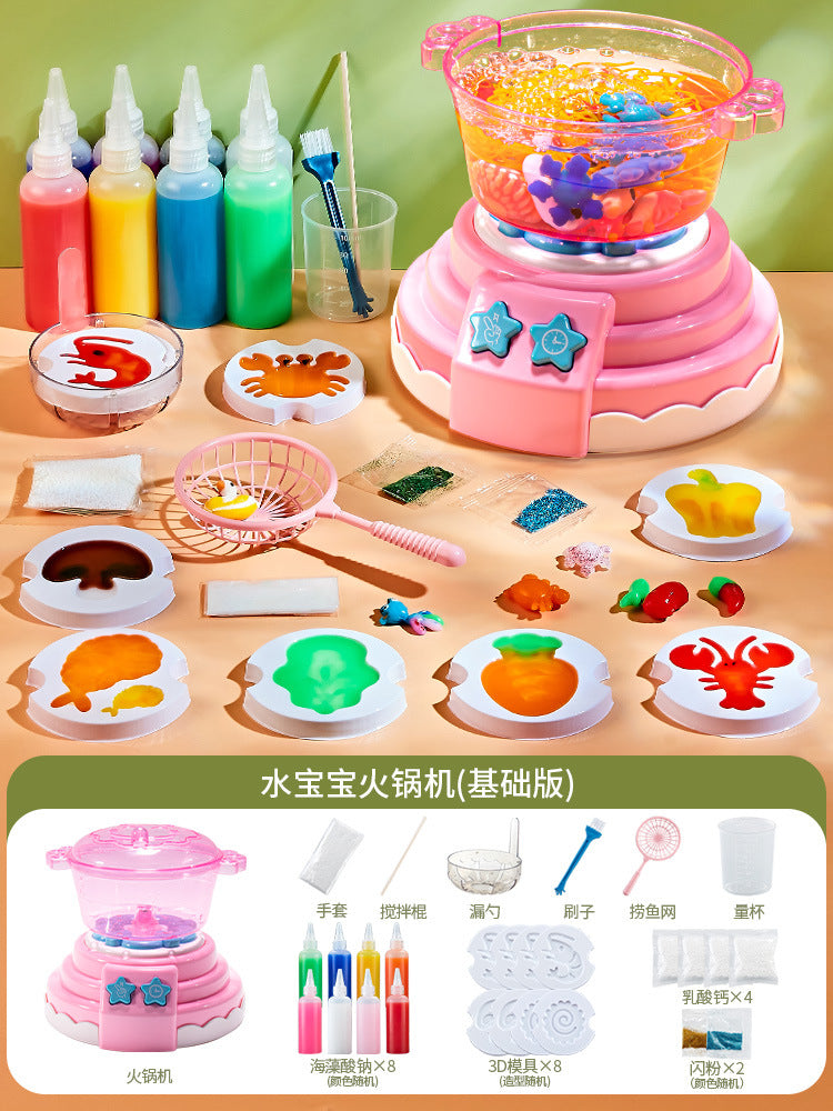 Mushroom water babies diy magic water beads kitchen toy educational gift for boys and girls - perfect for birthdays!