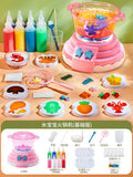 Pink [basic edition] electric hot pot machine 8 bottles and 8 molds (28-piece set)