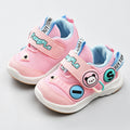 Kids' spring/autumn  collection: girls' breathable soft-soled baby shoes, boys' athletic shoes, and first walker shoes