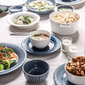 Nordic tableware ins style bowls and plates tableware suitfor homeaccessible luxury creative ceramic rice bowl manufacturer wholesale
