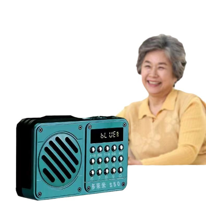 Little tyrant a502023 new arrival a1 smart tws interconnected card bluetooth radio long play fast charging