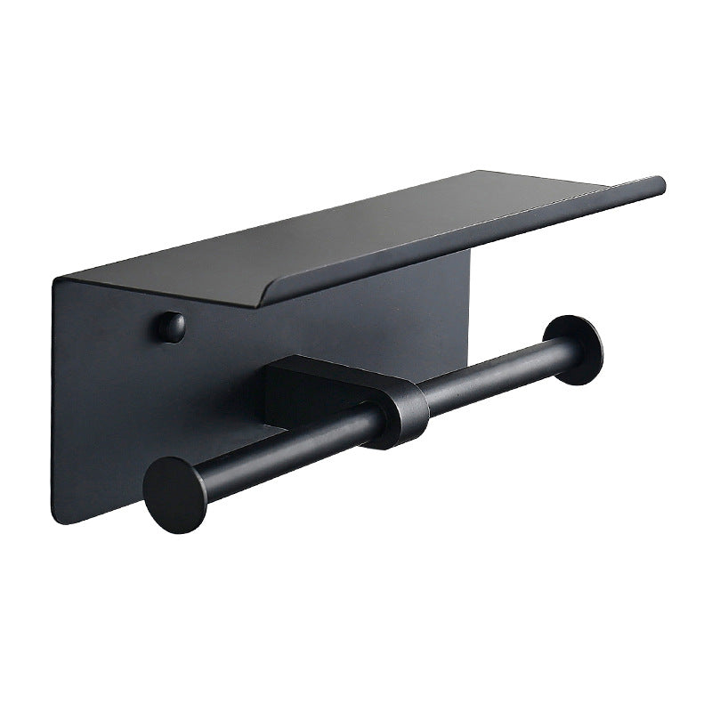 Paper Tissue Holder 304 Stainless Steel Roll Paper Holder Hotel Toilet Paper Tissue Holder Mobile Phone Shelf Toilet Paper Holder Paper Tissue Box