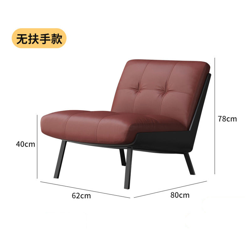 Single hotel lobby reception area table and four chairs set - casual sofa combination for cafes, offices, and meeting spaces