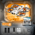 A21 drone - brushless, 4k hd aerial photography, long-endurance entry-level fpv drone, all-inclusive anti-collision, optical flow positioning remote control aircraft