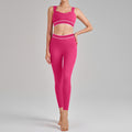 new arrival yoga clothes high waist hip lift tummy control slimming look sling beautiful back running sports intimates bra suit for women