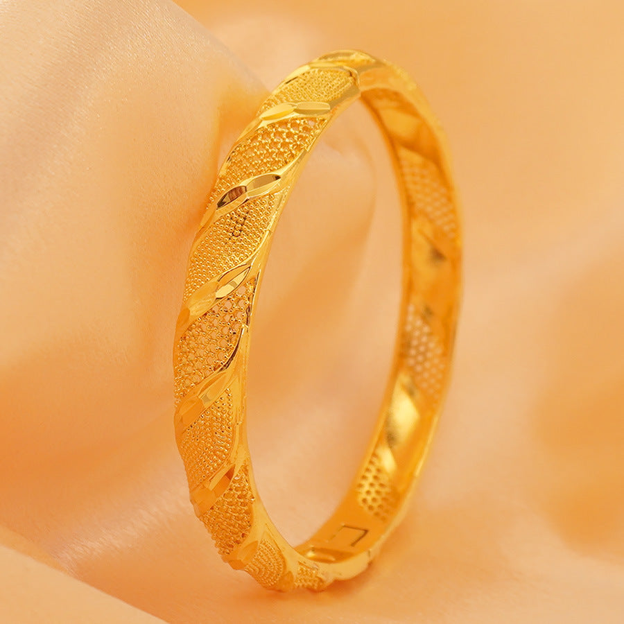 Middle eastern luxury arabian ethiopian bidaybi women's bracelet african jewelry indian bangle banquet wedding