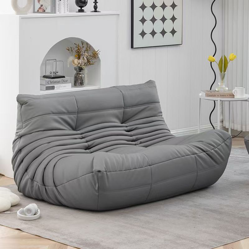 Popular sofa chair bedroom casual living room tatami casual double sofa chair caterpillar lazy sofa