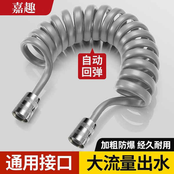 Wholesale Retractable Sprinkler Wash, Shower Hose 2m Gun Grey Telephone Line Shower Shower Hose Inlet