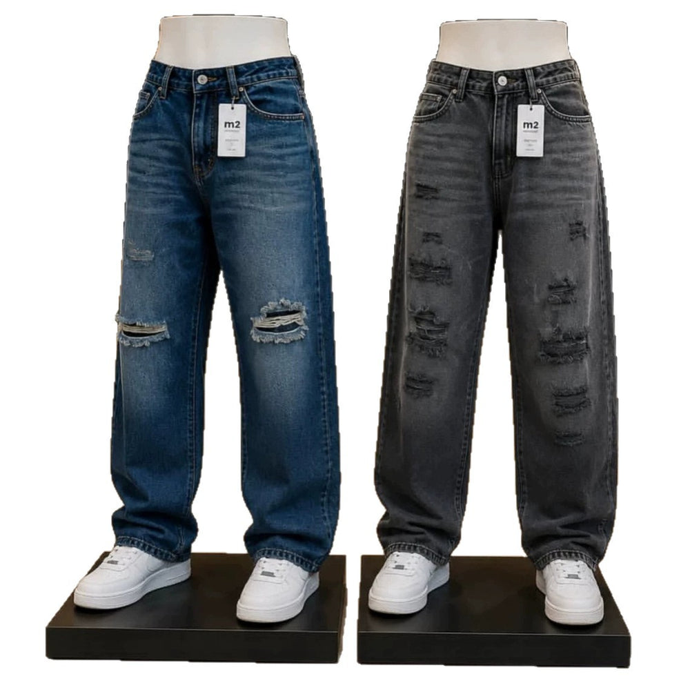 Casual simple men's jeansin stockwholesale men's jeansnew denim pants wholesale