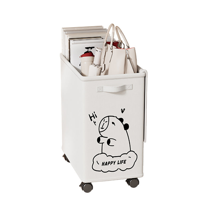 Office Storage Basket Under Table Station Removable Wheel Shelf Cart Dormitory Snack School Bag Storage Rack