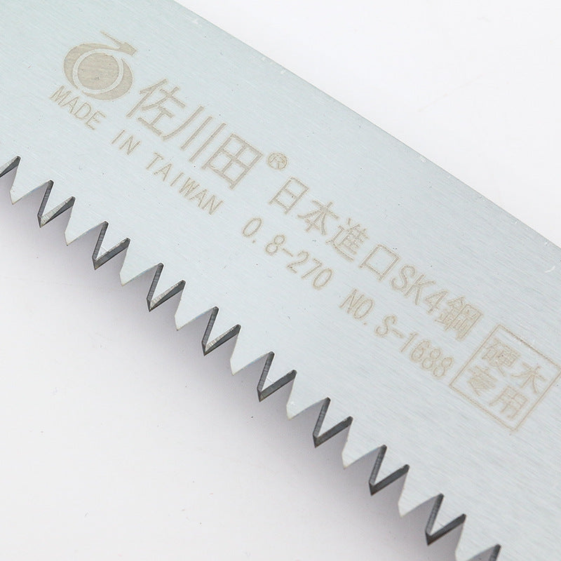 China Taiwan Sukawada 270 wooden handle bend saw garden saw hand saw pruning saw fruit tree saw labor saving 1688 saw