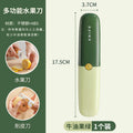 Household foldable fruit knife peeler peeler multifunctional double-head two-in-one portable apple peeling tool