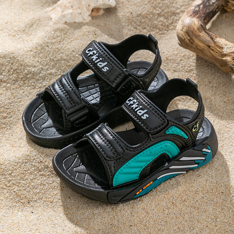 Kids' sandals: new  summer collection - non-slip, soft-soled, velcro-closure sandals for girls (toddler to big kid) - perfect for beach and everyday wear