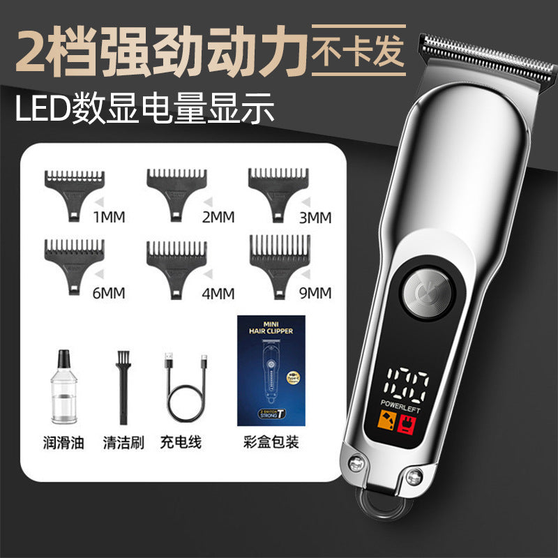 waterproof professional electric hairdresser fast charging oil head hair salon bald electric clipper for home hairdressing clipper