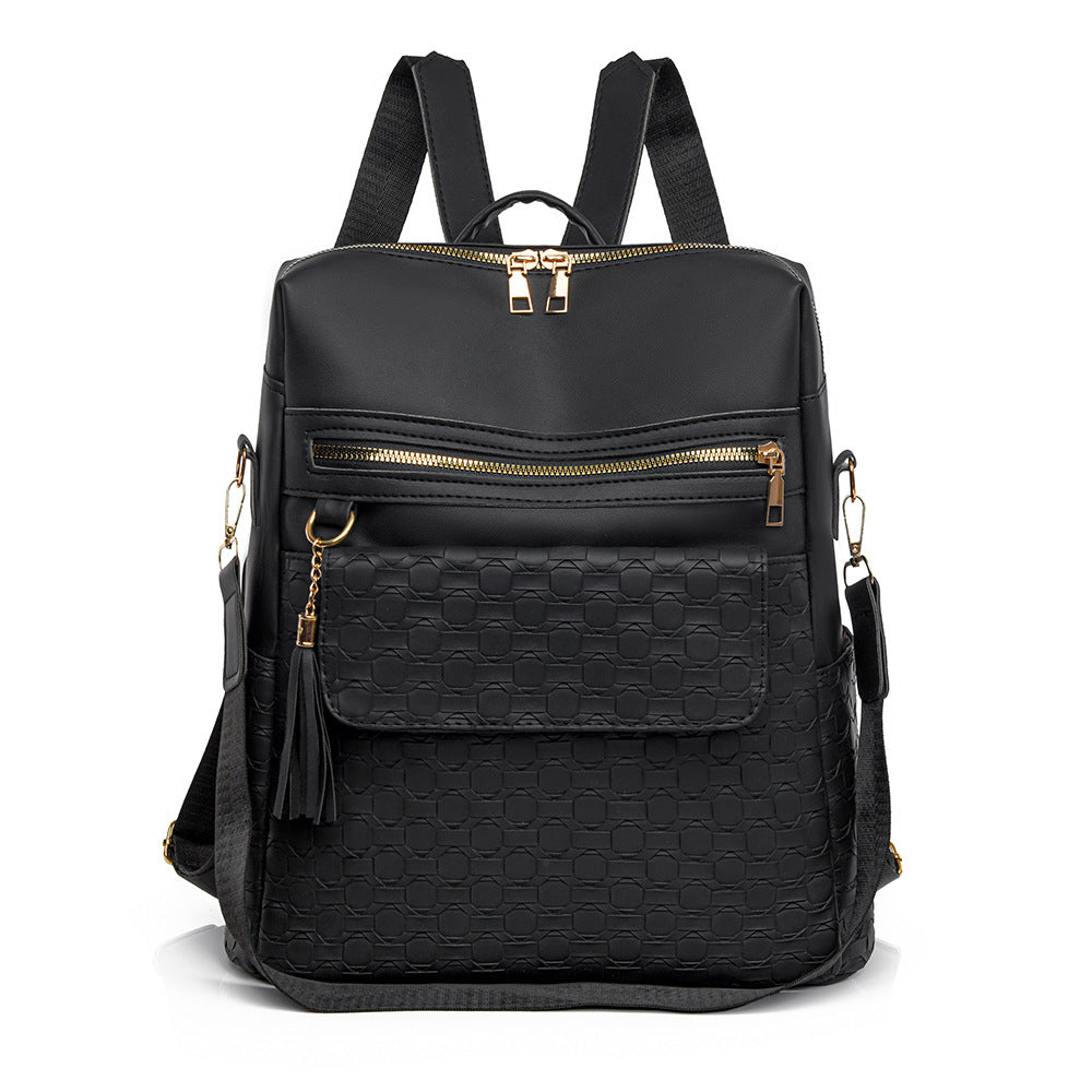 New women's backpack diamond simple fashion versatile temperament can carry high quality large capacity backpack