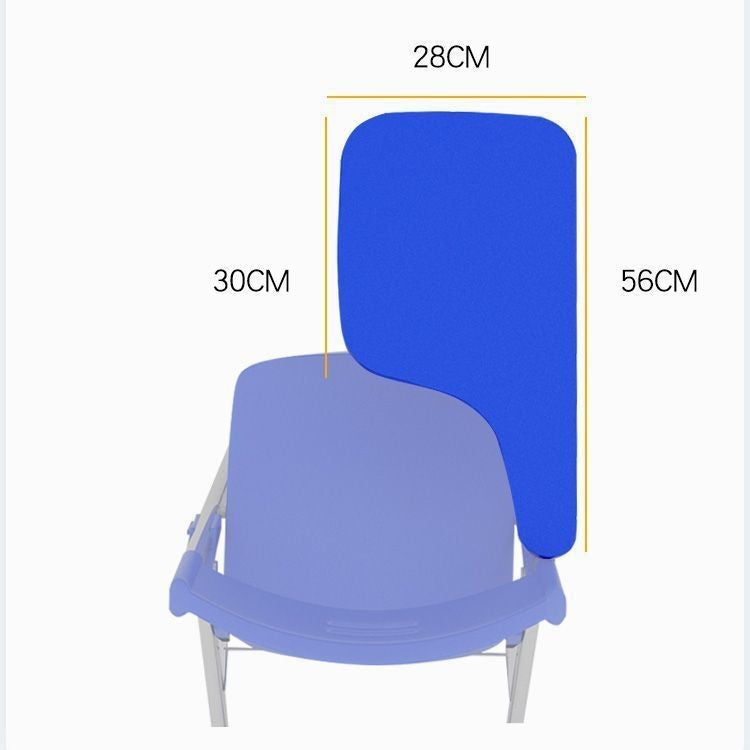Conference student neutral foldable writing board table and chair plastic conference room chair all-in-one folding chair training chair