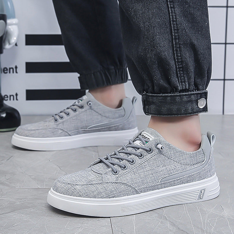 Men's spring 2025 new arrivals: athletic & casual canvas shoes - men's work & commute canvas sneakers - men's linen flat sneakers