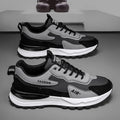 Men's athletic shoes - 2025 new spring casual shoes - winter work & commute leather waterproof non-slip safety shoes - trendy style