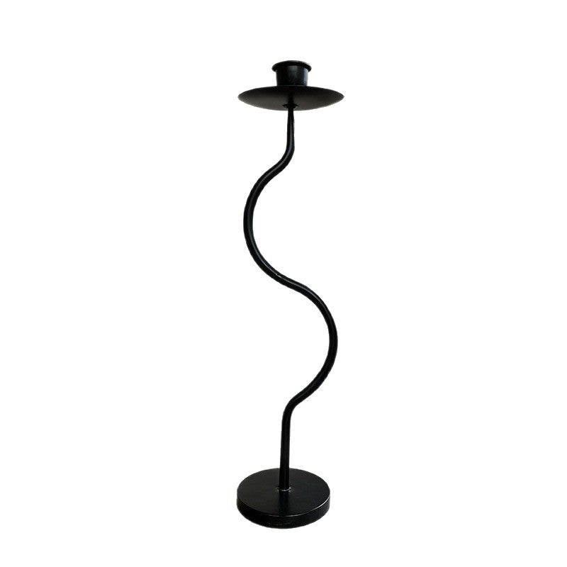 Moroccan iron candlestick, stained glass lantern, garden decor, home decor ornament, housewarming gift