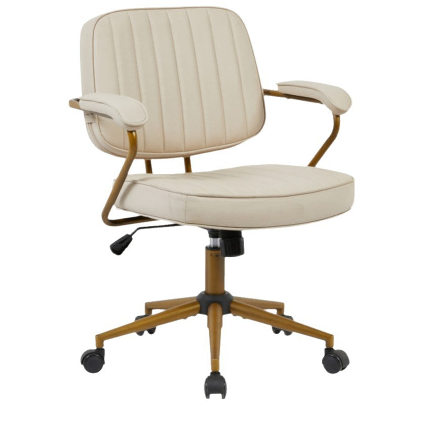 Computer chair study bedroom backrest casual chair with armrests adjustable office chair for home makeup study live broadcast swivel chair