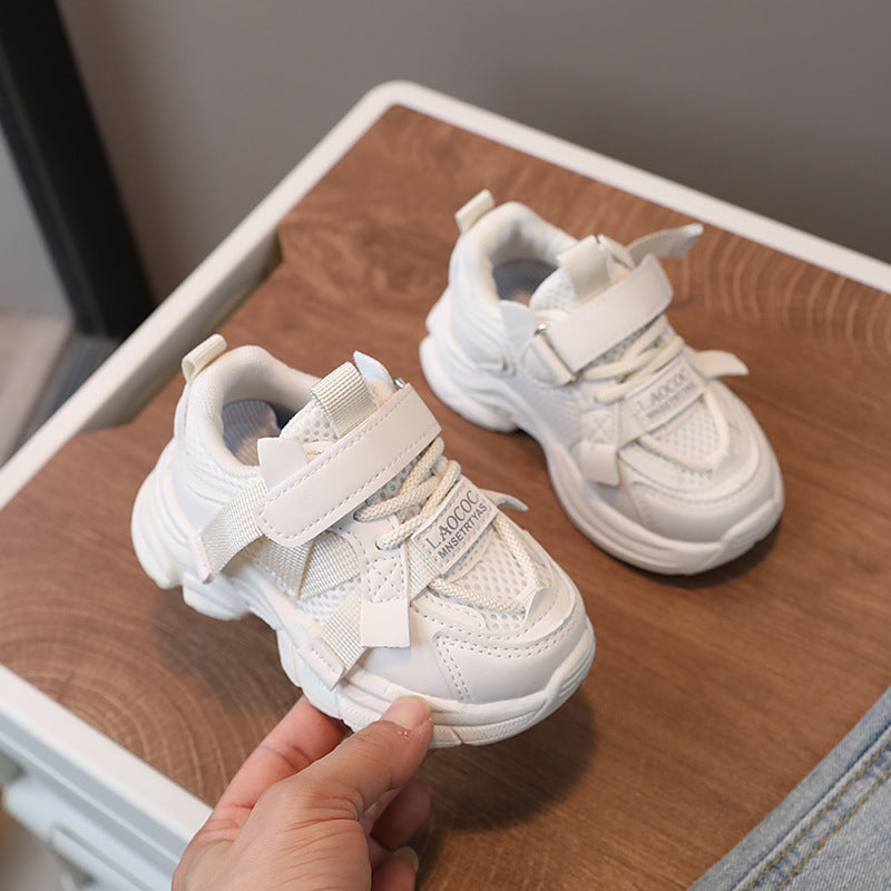 Kids' chunky sneakers: new spring  collection - casual mesh shoes for boys and girls, breathable running shoes for toddlers and young children