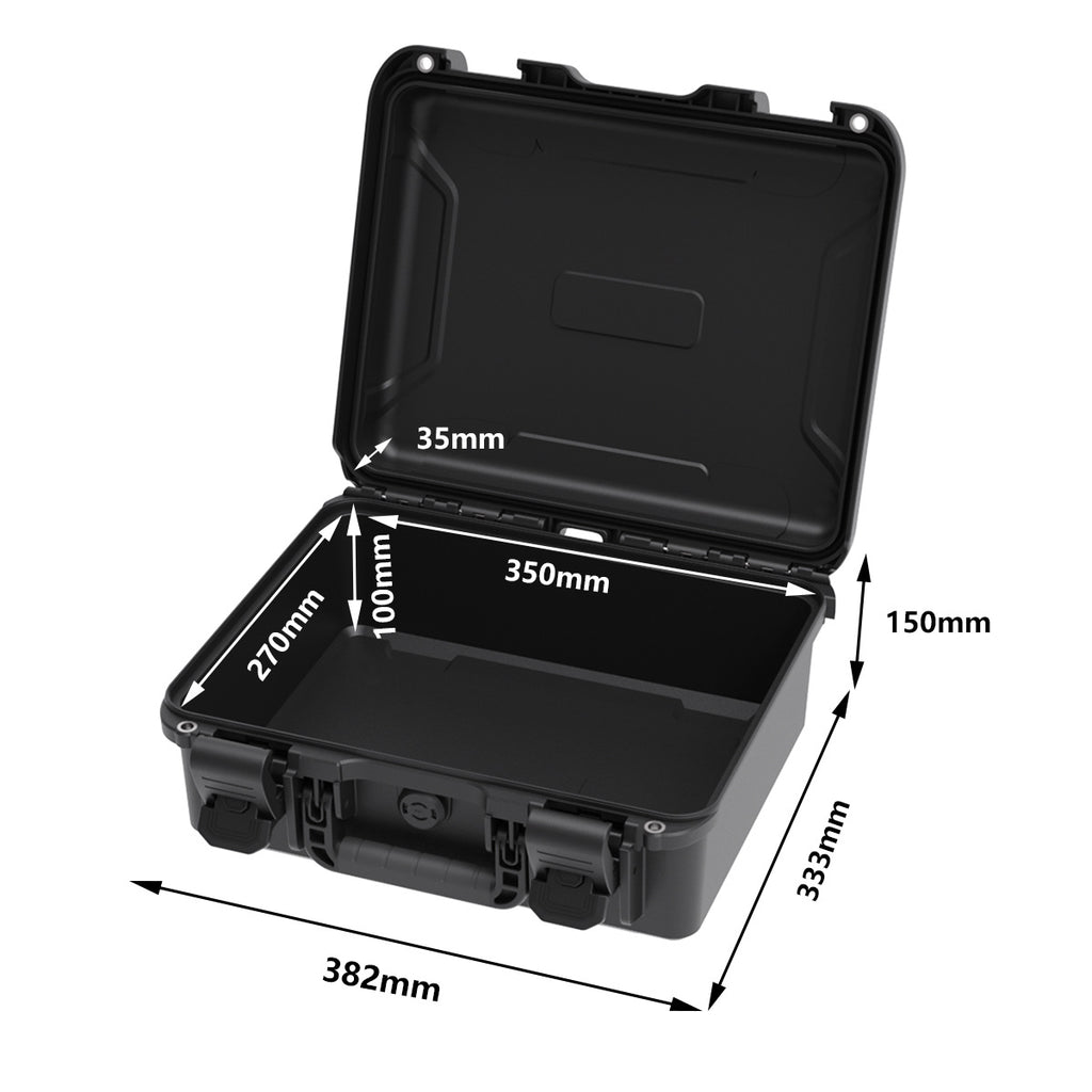 Plastic protective box, toolbox, instrument box, portable plastic toolbox, drop-resistant and durable plastic toolbox.