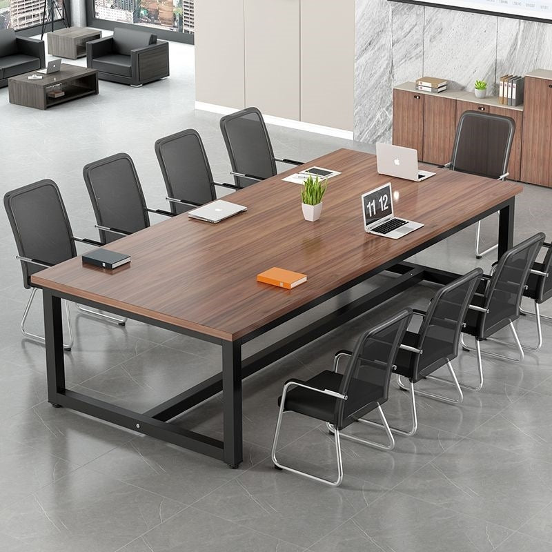 Conference table long table casual modern office desk small conference room negotiation table training table bench table workbench