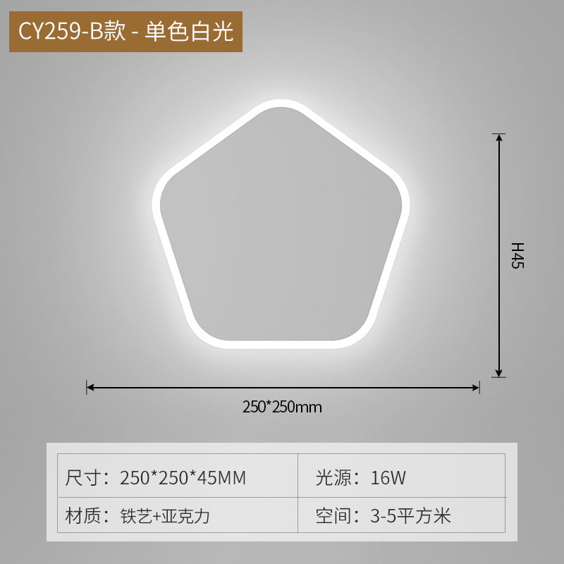 Wall lamp Bedroom bedside lamp Simple modern living room TV background wall wall lamp Corridor wall lamp