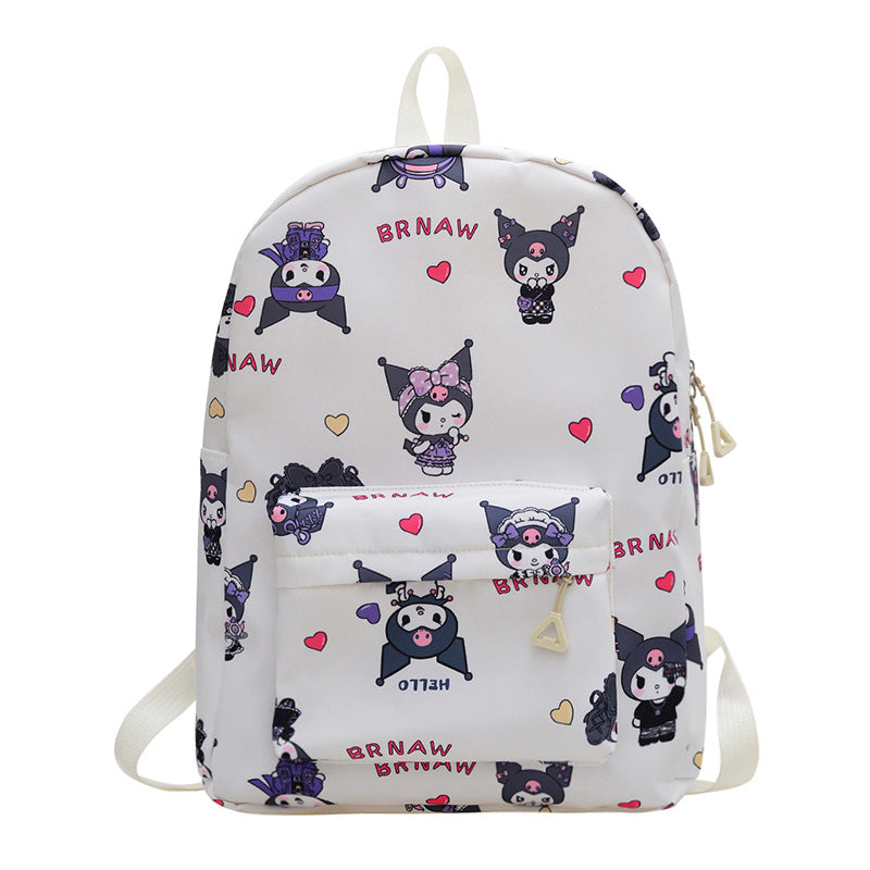New ins Japanese female junior high school backpack cute college student campus primary and secondary school student schoolbag girl backpack