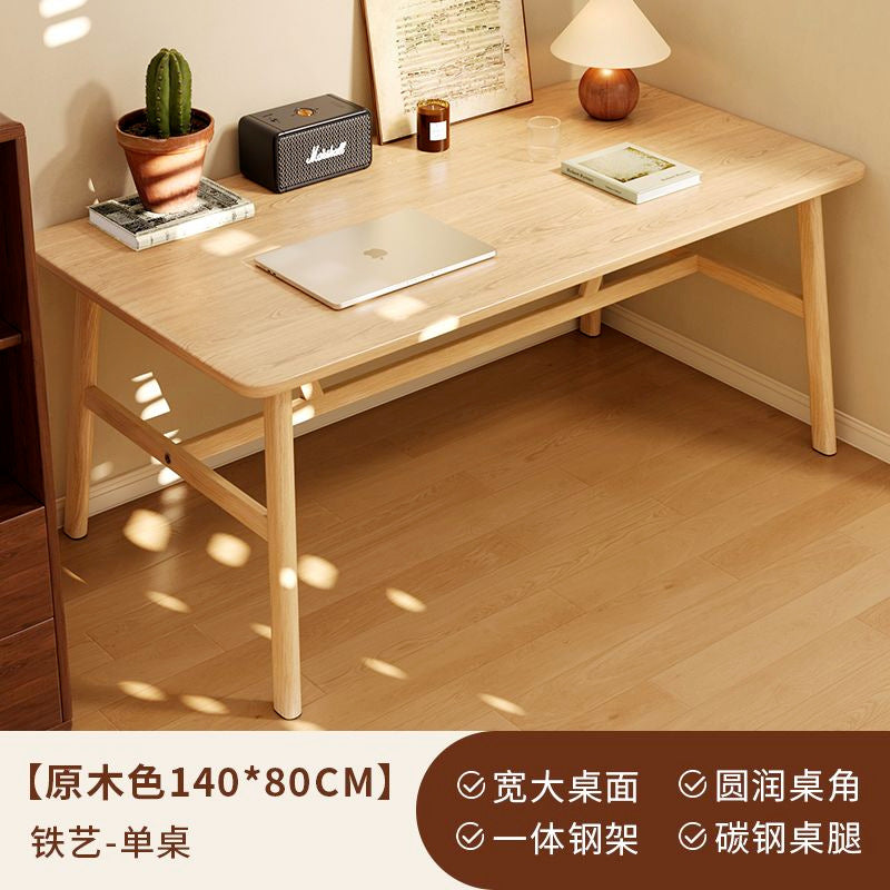 Computer desk bedroom for home desk office table girl casual workbench rectangular simple rental house table and chair