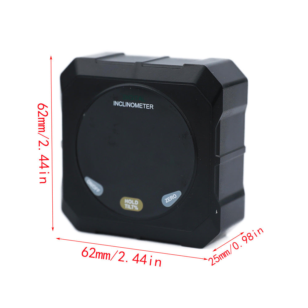Electronic digital display inclinometer Inclination box Electronic touch screen angle measuring instrument Slope instrument wholesale