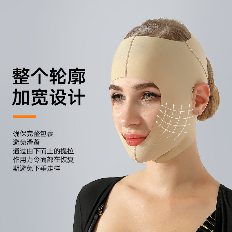 Wow, face suction surgery, facial thread lifting and facelift, facial liposuction headgear, medical beauty plastic surgery mask, medical beauty