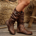 Wholesale women's retro over-the-knee boots: new autumn  collection - knee-high, knight, western cowboy style