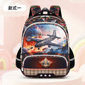 2025 new cute cartoon kids' backpack - large capacity, multi-compartment, lightweight, spine-protecting backpack for grades 1-3