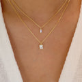 Gold-plated necklace wholesale new arrival cross-border crystal pendant multi-layer fashion celebrity street style sweater chain female factory direct sales