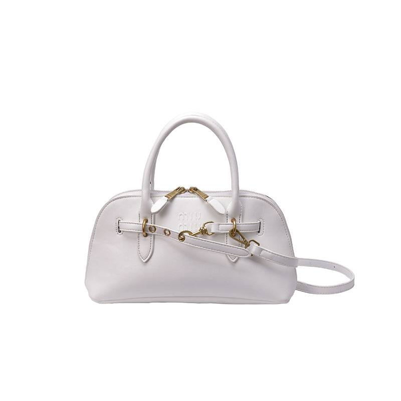 Retro satchel shell bag for women 2025new arrivalpopulareasiest for match crossbody bag classyfashion shoulder bag without hanging