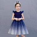 New girls' clothing: red long-sleeve dress for baby girls - new year's outfit - direct from the manufacturer