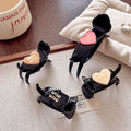 Love meatball head hair clip for women elegant hair clip headwear back of head high ponytail fixed handy gadget hairpin