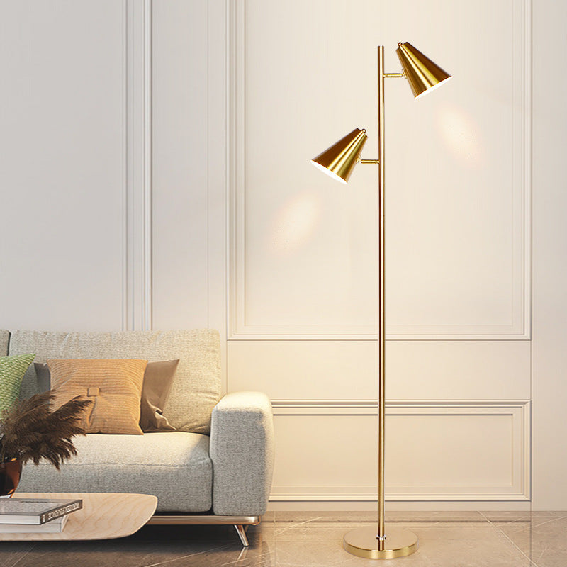 Modern minimalist nordic light luxury new arrival floor lamp - living room sofa side, bedroom decorative creative standing table lamp