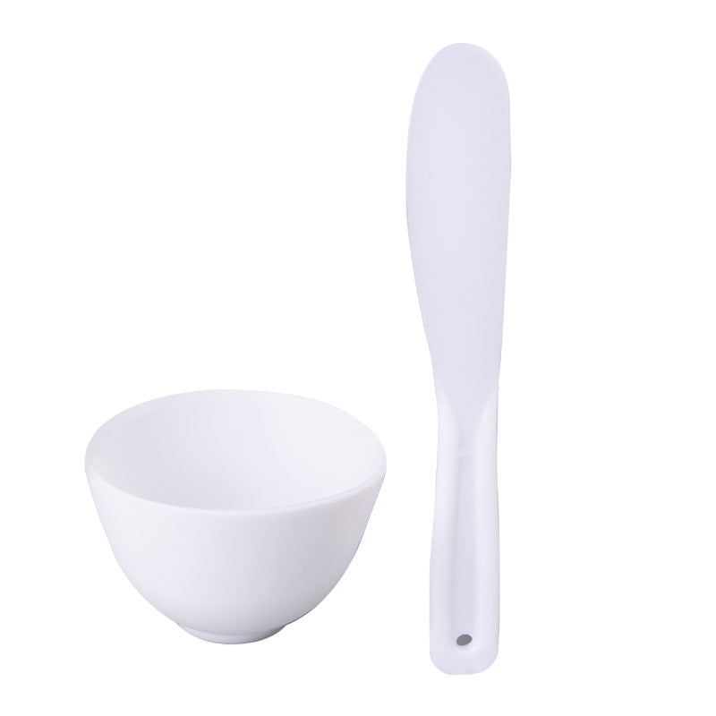 Directly from the manufacturer, the new silicone mask bowl adjustment film stick 2-piece set beauty salon DIY spa tools