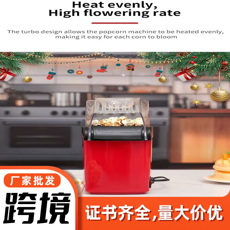 Mini hot popcorn maker - home use, small electric blow-pop popper, kids' small home mini popcorn machine