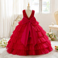 girls' dresses tulle cake skirt sequin patchwork flower girl wedding dress evening gown high-end ready-to-ship wholesale