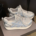 Yellow agander training shoes women's 2026 new versatile hidden heel mesh breathable non-stuffy athletic casual shoes