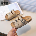Birkenstock boys' cork sandals - new summer collection: open-toe kids' shoes, indoor/outdoor sandals, big & tall children's flip-flops