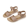 New arrival one-strap shoes thick sole sandals women's shoes flatsnon-slipoutwear ladieswear sandals summer not tired feet