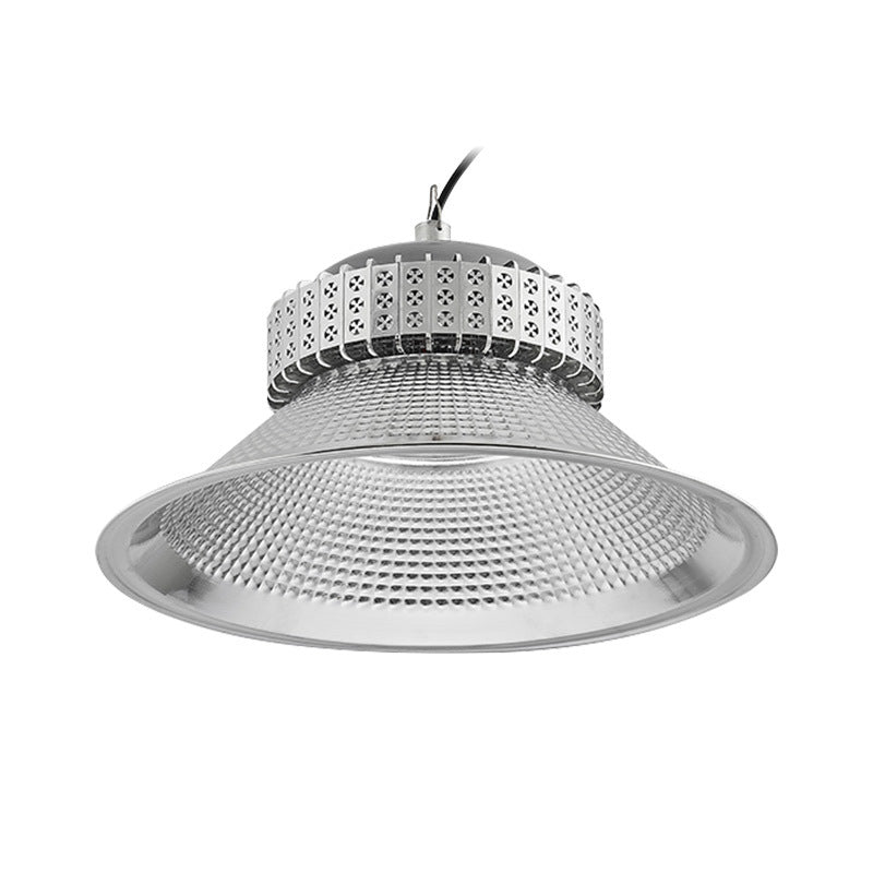 Lighting lights for industrial plants Fin led mining lights Outdoor waterproof lampshade Exhibition hall lights Strong light high ceiling lights