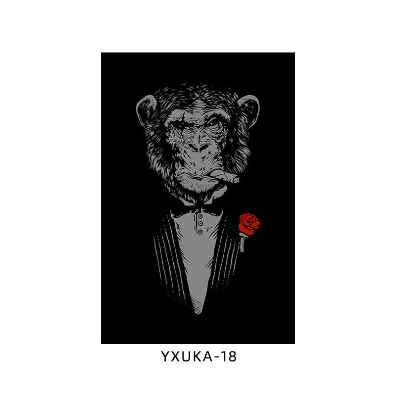 Cigar painting American bar club nightclub ktv box wall decoration painting whiskey winery beautiful woman mural